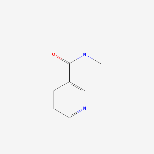 N,N-Dimethylnicotinamide (CAS: 6972-69-6) - Chemical Structure and Molecular Formula 