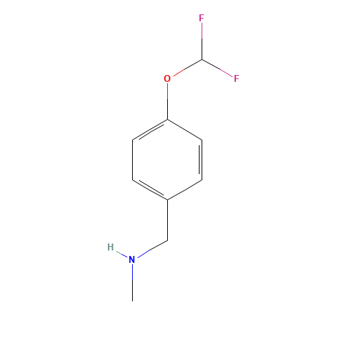 N-[4-(difluoromethoxy)benzyl]-N-methylamine (CAS: 296276-42-1) - Related Chemical Product