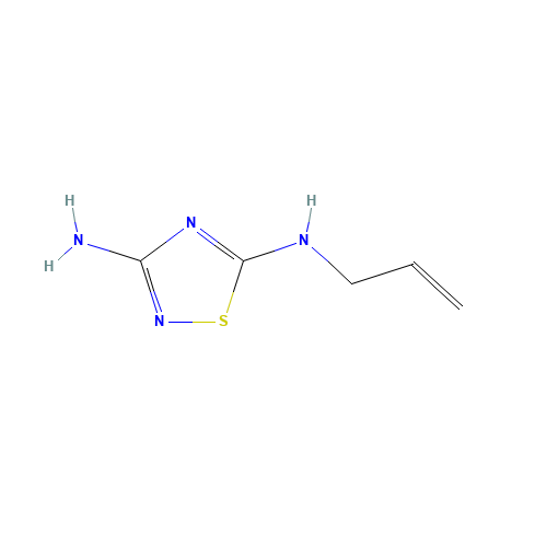 N5-Allyl-1,2,4-thiadiazole-3,5-diamine (CAS: 60093-16-5) - Related Chemical Product