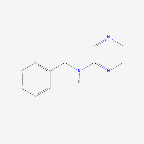 N-Benzyl-2-pyrazinamine (CAS: 7375-45-3) - Chemical Structure and Molecular Formula 