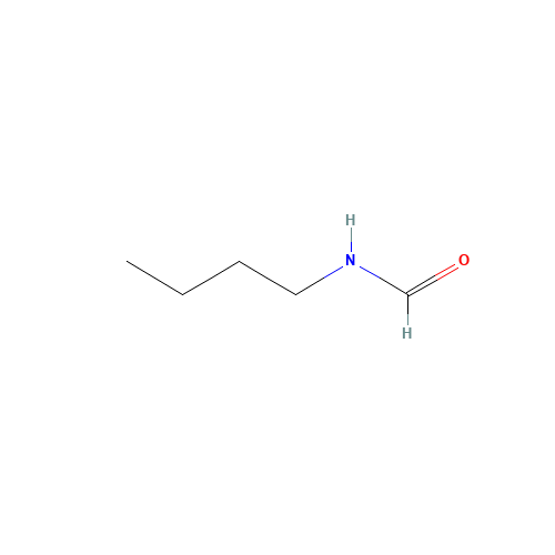N-Butylformamide (CAS: 871-71-6) - Chemical Structure and Molecular Formula 