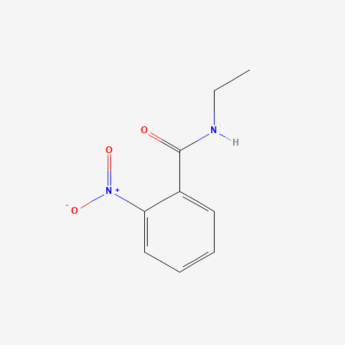 N-ethyl-2-nitrobenzamide (CAS: 945-23-3) - Chemical Structure and Molecular Formula 