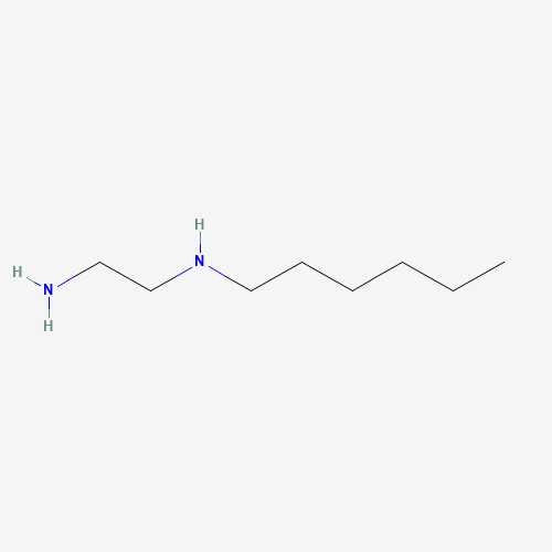 N-Hexyl-1,2-ethanediamine (CAS: 7261-70-3) - Chemical Structure and Molecular Formula 