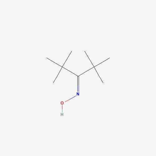 N-Hydroxy-2,2,4,4-tetramethyl-3-pentanimine (CAS: 7754-22-5) - Chemical Structure and Molecular Formula 