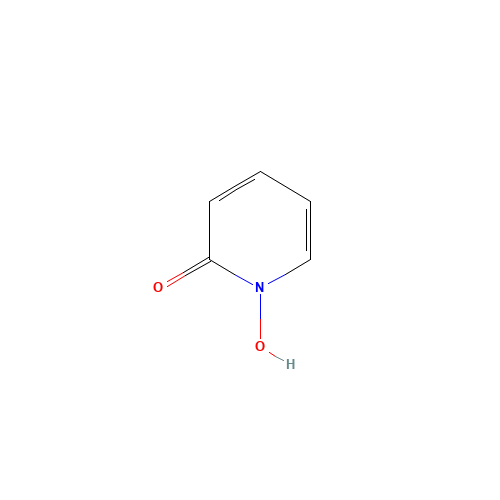 N-hydroxypyrid-2(1H)-one (CAS: 822-89-9) - Chemical Structure and Molecular Formula 
