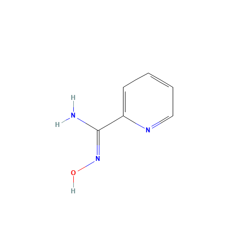 N-hydroxypyridine-2-carboximidamide (CAS: 849833-60-9) - Chemical Structure and Molecular Formula 