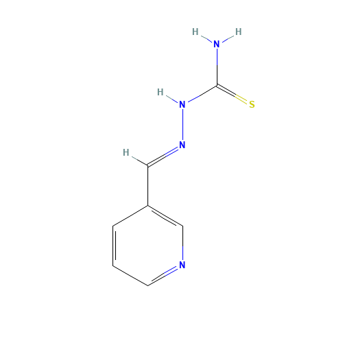 Nicotinaldehyde, thiosemicarbazone (CAS: 555-90-8) - Related Chemical Product