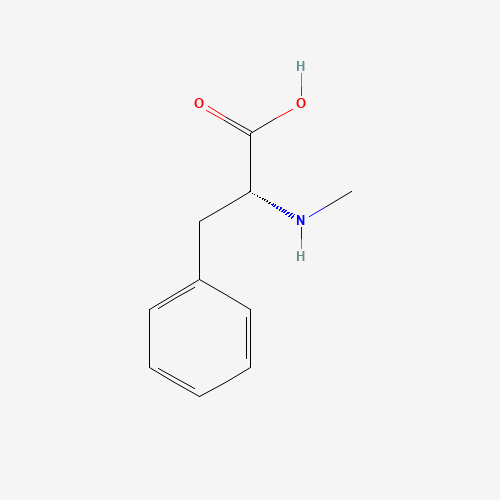 N-methyl-D-phenylalanine (CAS: 56564-52-4) - Chemical Structure and Molecular Formula 