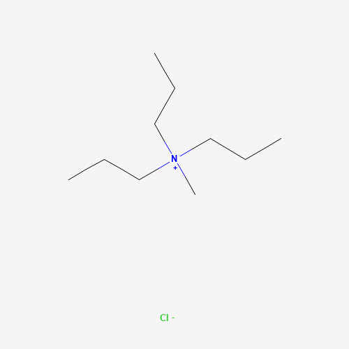 N-Methyl-N,N-dipropyl-1-propanaminium chloride (CAS: 75373-66-9) - Chemical Structure and Molecular Formula 