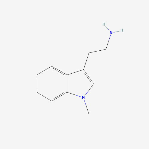 N-Methyltryptamine (CAS: 7518-21-0) - Chemical Structure and Molecular Formula 