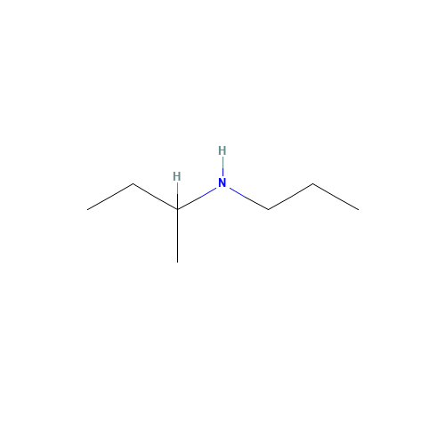 n-propylbutan-2-amine (CAS: 39190-67-5) - Chemical Structure and Molecular Formula 