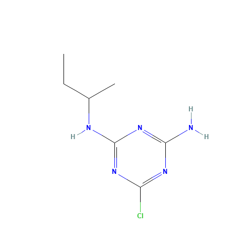 N-sec-Butyl-6-chlor-1,3,5-triazin-2,4-diamin (CAS: 37019-18-4) - Related Chemical Product