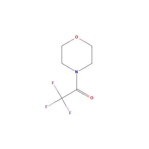 N-Trifluoroacetylmorpholine (CAS: 360-95-2) - Chemical Structure and Molecular Formula 