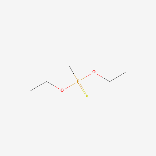 O,O-diethyl methylphosphonothioate (CAS: 6996-81-2) - Chemical Structure and Molecular Formula 