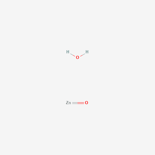 Oxozinc hydrate (CAS: 55204-38-1) - Chemical Structure and Molecular Formula 