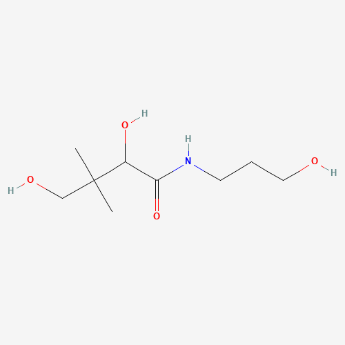 Panthenol (CAS: 62507-76-0) - Chemical Structure and Molecular Formula 