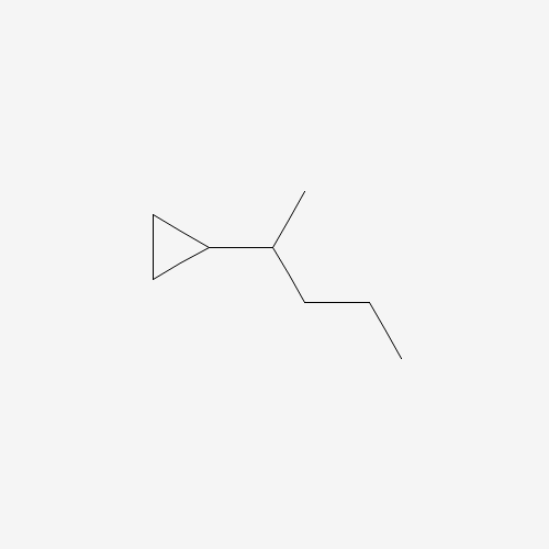 Pentane, 2-cyclopropyl- (CAS: 5458-16-2) - Chemical Structure and Molecular Formula 