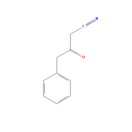 Phenylacetoacetonitrile (CAS: 19212-27-2) - Chemical Structure and Molecular Formula 