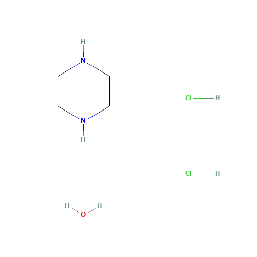 Piperazinediium chloride hydrate (1:2:1) (CAS: 6091-62-9) - Related Chemical Product