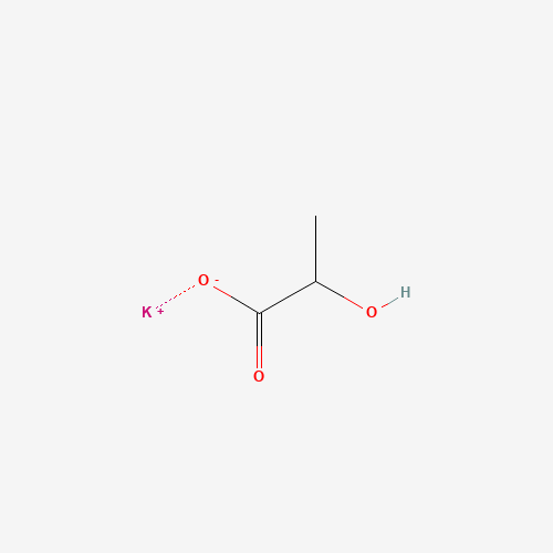 Potassium lactate (CAS: 996-31-6) - Chemical Structure and Molecular Formula 