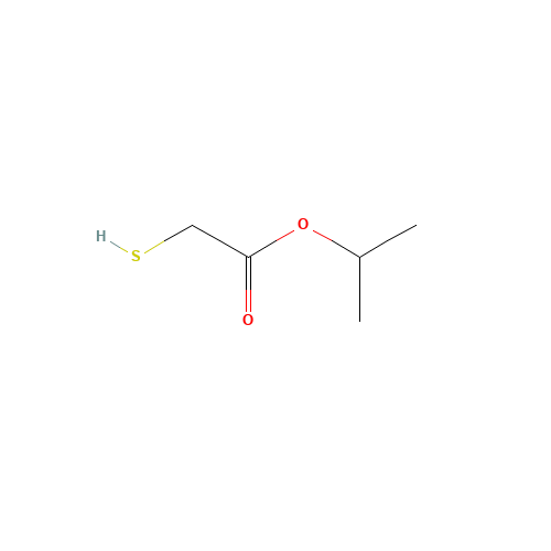 propan-2-yl sulfanylacetate (CAS: 7383-61-1) - Chemical Structure and Molecular Formula 