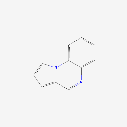 Pyrrolo(1,2-a)quinoxaline (CAS: 234-95-7) - Chemical Structure and Molecular Formula 