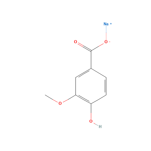 Sodium 4-hydroxy-3-methoxybenzoate (CAS: 28508-48-7) - Related Chemical Product