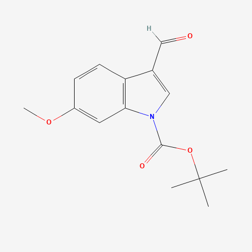 tert-Butyl 3-formyl-6-methoxy-1H-indole-1-carboxylate (CAS: 847448-73-1) - Related Chemical Product