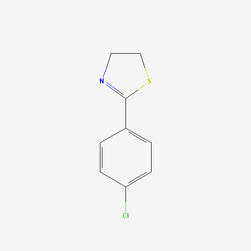 thiazole, 2-(4-chlorophenyl)-4,5-dihydro- (CAS: 13084-29-2) - Related Chemical Product