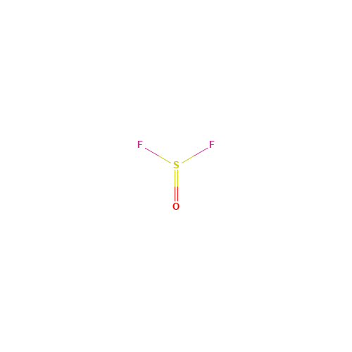 thionyl difluoride (CAS: 7783-42-8) - Chemical Structure and Molecular Formula 