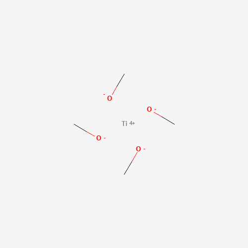 Titanium(2+) methanolate (1:2) (CAS: 992-92-7) - Chemical Structure and Molecular Formula 