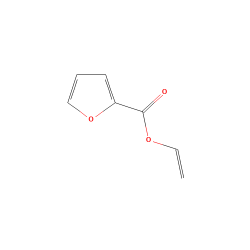 Vinyl 2-furoate (CAS: 1917-10-8) - Chemical Structure and Molecular Formula 