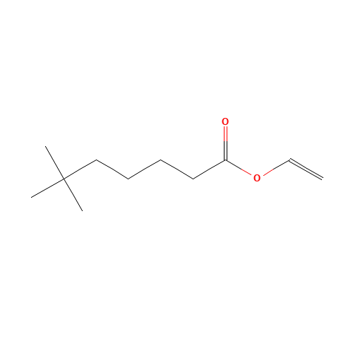 Vinyl 6,6-dimethylheptanoate (CAS: 54423-67-5) - Chemical Structure and Molecular Formula 
