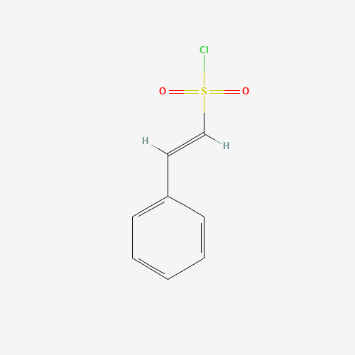 b-Styrenesulfonyl chloride (CAS: 52147-97-4) - Chemical Structure and Molecular Formula 