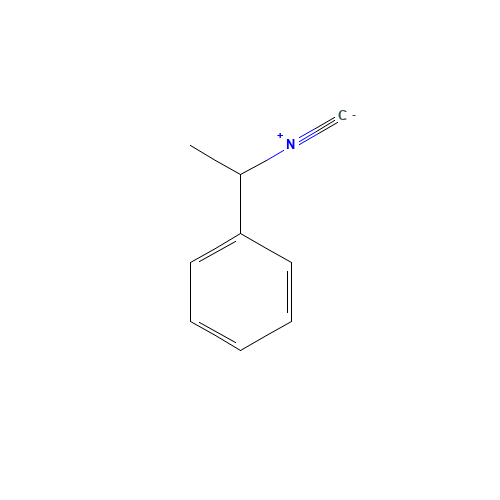 (1-isocyanoethyl)benzene (CAS: 17329-20-3) - Chemical Structure and Molecular Formula 