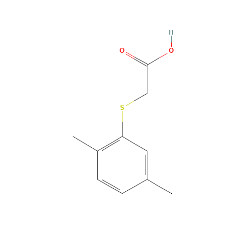 (2,5-Dimethyl-phenylsulfanyl)-acetic acid (CAS: 15310-87-9) - Related Chemical Product