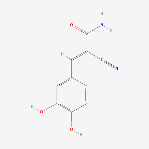 (2E)-2-Cyano-3-(3,4-dihydroxyphenyl)acrylamide (CAS: 122520-85-8) - Related Chemical Product