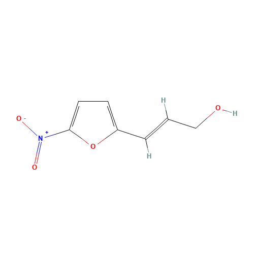 (2E)-3-(5-Nitro-2-furyl)-2-propen-1-ol (CAS: 69064-38-6) - Related Chemical Product