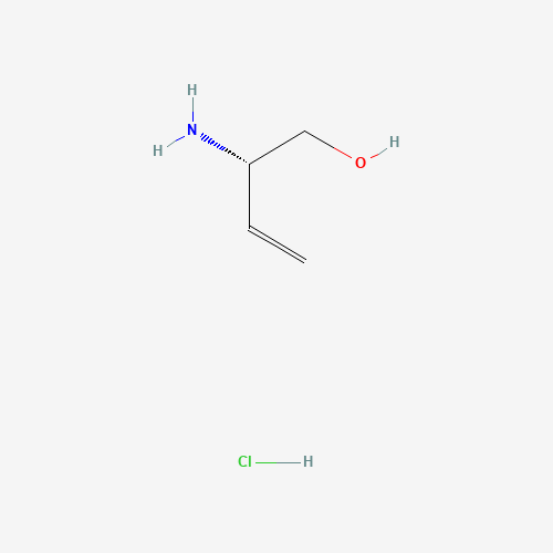 (2S)-2-Aminobut-3-en-1-ol hydrochloride (1:1) (CAS: 219803-57-3) - Chemical Structure and Molecular Formula 