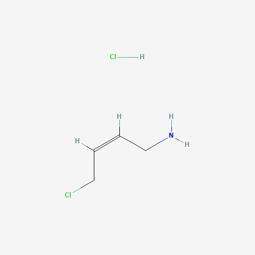 (2Z)-4-chlorobut-2-en-1-amine (CAS: 7153-66-4) - Chemical Structure and Molecular Formula 