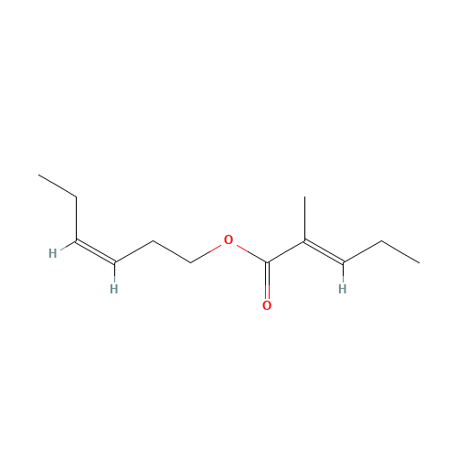 (3E)-3-Hexen-1-yl (2Z)-2-methyl-2-pentenoate (CAS: 76649-17-7) - Related Chemical Product