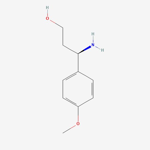 (3R)-3-Amino-3-(4-methoxyphenyl)propan-1-ol (CAS: 1071436-31-1) - Related Chemical Product