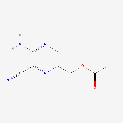 (5-Amino-6-cyanopyrazin-2-yl)methyl acetate (CAS: 54798-28-6) - Related Chemical Product