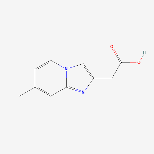 (7-Methylimidazo[1,2-a]pyridin-2-yl)acetic acid (CAS: 59128-09-5) - Related Chemical Product