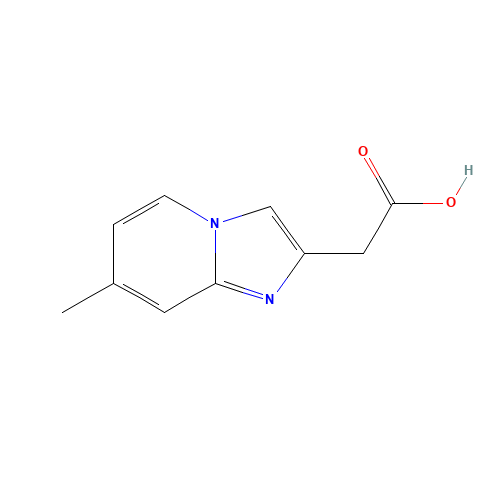 (7-Methylimidazo[1,2-a]pyridin-2-yl)acetic acid (CAS: 59128-09-5) - Related Chemical Product