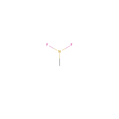 (Difluoromethyl)silane (CAS: 420-34-8) - Chemical Structure and Molecular Formula 