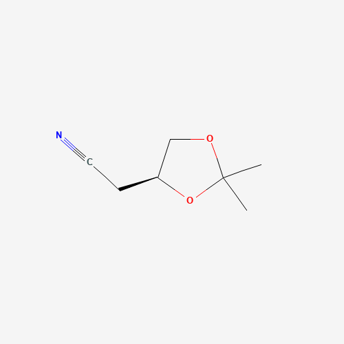 [(4R)-2,2-Dimethyl-1,3-dioxolan-4-yl]acetonitrile (CAS: 131724-43-1) - Related Chemical Product