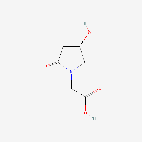 [(4S)-4-Hydroxy-2-oxopyrrolidin-1-yl]acetic acid (CAS: 99437-11-3) - Related Chemical Product