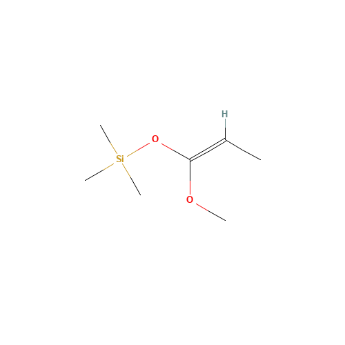 {[(1E)-1-Methoxyprop-1-en-1-yl]oxy}(trimethyl)silane (CAS: 34880-70-1) - Related Chemical Product