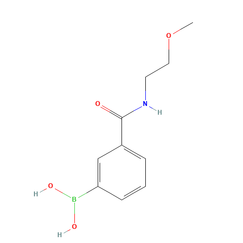 {3-[(2-Methoxyethyl)carbamoyl]phenyl}boronic acid (CAS: 850567-33-8) - Related Chemical Product
